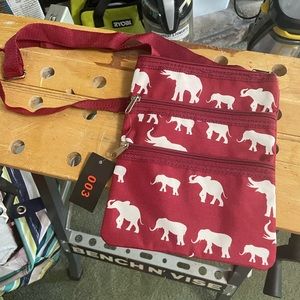 Small elephant crossbody
